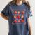 Teaching Is My Jam Strawberry Kinder Team Teacher Women's Comfort Colors T-Shirt Denim Teaching Is My Jam Strawberry Kinder Team Teacher Women's Comfort Colors T-Shirt Denim