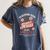 Teaching Kids About Jesus Is My Ministry Christian Teacher Women's Comfort Colors T-Shirt Denim Teaching Kids About Jesus Is My Ministry Christian Teacher Women's Comfort Colors T-Shirt Denim