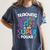 Teaching Music Is My Superpower Music Teacher For Men Women Kids Women's Comfort Colors T-Shirt Denim