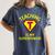 Teaching Is My Superpower Fun Elementary Teacher 1st Grade Women's Comfort Colors T-Shirt Denim