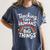 Teaching Tiny Humans Big Things I Teacher Women's Comfort Colors T-Shirt Denim