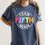 Team Fifth Grade Teacher Back To School 5th Grade Squad Kids Women's Comfort Colors T-Shirt Denim