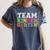 Team Kindergarten Shirt Boy Girl Teacher Graduation Women's Comfort Colors T-Shirt Denim Team Kindergarten Shirt Boy Girl Teacher Graduation Women's Comfort Colors T-Shirt Denim