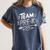 Team Pre K T Shirt Fun For Kids And Teachers Women's Comfort Colors T-Shirt Denim Team Pre K T Shirt Fun For Kids And Teachers Women's Comfort Colors T-Shirt Denim