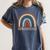 Technology Teacher Rainbow Appreciation Day Back To School For Men Women Women's Comfort Colors T-Shirt Denim
