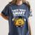 Test Day Teacher Shirt Motivational Testing Day Taco Testing Women's Comfort Colors T-Shirt Denim