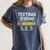 Testing Testing 123 Cute Test Day School Teacher Exam For Men Women Girls Kids Women's Comfort Colors T-Shirt Denim