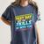 Testing Day Test Day May The Skills Be With You Teacher Women's Comfort Colors T-Shirt Denim