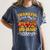 Thankful For My 2nd Grade Turkeys Thanksgiving Teacher Fall Women's Comfort Colors T-Shirt Denim
