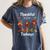 Thankful For My Prek Turkeys In Masks Thanksgiving Teacher For Men Women Women's Comfort Colors T-Shirt Denim
