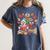 Thanksgiving Teacher Books Turkey Reading Book Women's Comfort Colors T-Shirt Denim Thanksgiving Teacher Books Turkey Reading Book Women's Comfort Colors T-Shirt Denim
