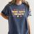 Think Happy Thoughts Teens Spring Positive Message Teachers For Men Women Girls Kids Women's Comfort Colors T-Shirt Denim