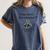 Thomas Jefferson USA History Teacher Student Women's Comfort Colors T-Shirt Denim Thomas Jefferson USA History Teacher Student Women's Comfort Colors T-Shirt Denim