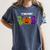 TOD Itinerant Teacher Of The Deaf Halloween ASL Interpreters Women's Comfort Colors T-Shirt Denim TOD Itinerant Teacher Of The Deaf Halloween ASL Interpreters Women's Comfort Colors T-Shirt Denim