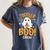 Toddler Boo Crew Babysitters Daycare Teacher Halloween Party Women's Comfort Colors T-Shirt Denim Toddler Boo Crew Babysitters Daycare Teacher Halloween Party Women's Comfort Colors T-Shirt Denim