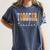 Toddler Teacher Retro Groovy Women Happy First Day Of School Women's Comfort Colors T-Shirt Denim