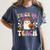 Trick Or Teach Ghost Teacher School Halloween Men Women Women's Comfort Colors T-Shirt Denim Trick Or Teach Ghost Teacher School Halloween Men Women Women's Comfort Colors T-Shirt Denim