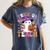 Trick Or Teach Groovy Teacher Ghost Halloween Teacher Women's Comfort Colors T-Shirt Denim Trick Or Teach Groovy Teacher Ghost Halloween Teacher Women's Comfort Colors T-Shirt Denim