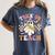Trick Or Teach Groovy Teacher Halloween Retro Teacher Ghost Women's Comfort Colors T-Shirt Denim Trick Or Teach Groovy Teacher Halloween Retro Teacher Ghost Women's Comfort Colors T-Shirt Denim