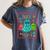 Trick Or Teach Neon Ghost Flower Teacher Spooky Halloween Women's Comfort Colors T-Shirt Denim Trick Or Teach Neon Ghost Flower Teacher Spooky Halloween Women's Comfort Colors T-Shirt Denim