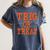 Trig Or Treat Trigonometry Math Teacher Halloween Women's Comfort Colors T-Shirt Denim