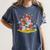 Turkey Reading Books Fall Season Thanksgiving Teacher Book Women's Comfort Colors T-Shirt Denim