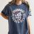 Twin Day For Spirit Week Teacher Bestie Matching Women's Comfort Colors T-Shirt Denim Twin Day For Spirit Week Teacher Bestie Matching Women's Comfort Colors T-Shirt Denim