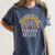 Twinning With My Teacher Bestie Spirit Week Girls Day Kids Women's Comfort Colors T-Shirt Denim