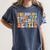 Twinning With My Teacher Bestie Twin Day Matching For Men Women Kids Women's Comfort Colors T-Shirt Denim