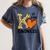 Unity Day K Is For Kindness Anti Bullying Orange Teacher Men Women Kids Women's Comfort Colors T-Shirt Denim