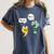 Wait What English Teacher Grammar Police Grammarian Women's Comfort Colors T-Shirt Denim Wait What English Teacher Grammar Police Grammarian Women's Comfort Colors T-Shirt Denim