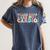 Walkie Calls Are My Cardio SPED Teacher Inclusion ABA Women's Comfort Colors T-Shirt Denim