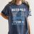 Water Polo Because It's Fun To Drown Your Friends Waterpolo Women's Comfort Colors T-Shirt Denim