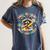 Weird Teachers Build Character Raccoon Colourful Floral Women's Comfort Colors T-Shirt Denim Weird Teachers Build Character Raccoon Colourful Floral Women's Comfort Colors T-Shirt Denim