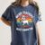 Weird Teachers Build Character Teacher Women's Comfort Colors T-Shirt Denim Weird Teachers Build Character Teacher Women's Comfort Colors T-Shirt Denim