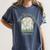 Weird Teachers Build Character- Teacher's Day Women's Comfort Colors T-Shirt Denim
