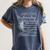 Wellness Wednesday Nurse Counselor Teacher Quotes Women's Comfort Colors T-Shirt Denim