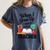 When I Grow Up I Want To Be Teacher Kids Women's Comfort Colors T-Shirt Denim When I Grow Up I Want To Be Teacher Kids Women's Comfort Colors T-Shirt Denim