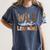 Wild About Learning Back To School First Day Teacher Student Women's Comfort Colors T-Shirt Denim