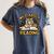 Wild About Reading Tiger For Teachers & Students Women's Comfort Colors T-Shirt Denim Wild About Reading Tiger For Teachers & Students Women's Comfort Colors T-Shirt Denim