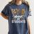 Wild About My Students School Teachers And Students Women's Comfort Colors T-Shirt Denim Wild About My Students School Teachers And Students Women's Comfort Colors T-Shirt Denim