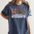 Wild About My Students Shirt Animals Teacher Women's Comfort Colors T-Shirt Denim