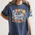 Wildflower 4th Fourth Grade Floral Back To School Teacher Women's Comfort Colors T-Shirt Denim Wildflower 4th Fourth Grade Floral Back To School Teacher Women's Comfort Colors T-Shirt Denim