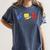 Women Art Teacher Back To School Artist Primary Color Theory Women's Comfort Colors T-Shirt Denim