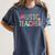 Women Music Teacher First Day Of School Elementary School Women's Comfort Colors T-Shirt Denim