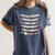 In A World Where You Can Be Anything Be Kind Girls Teachers Women's Comfort Colors T-Shirt Denim In A World Where You Can Be Anything Be Kind Girls Teachers Women's Comfort Colors T-Shirt Denim