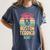 Worlds Best Boston Terrier Aunt Women's Comfort Colors T-Shirt Denim