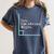 Yes I'm Always Right Math Teacher Geometry Angle Women's Comfort Colors T-Shirt Denim