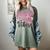 4th Fourth Grade Vibes Back To School Coquette Teacher Girl Women's Comfort Colors T-Shirt Berry