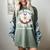 Art Teacher Halloween Donut Lover Costume Kawaii Monster Women's Comfort Colors T-Shirt Berry
